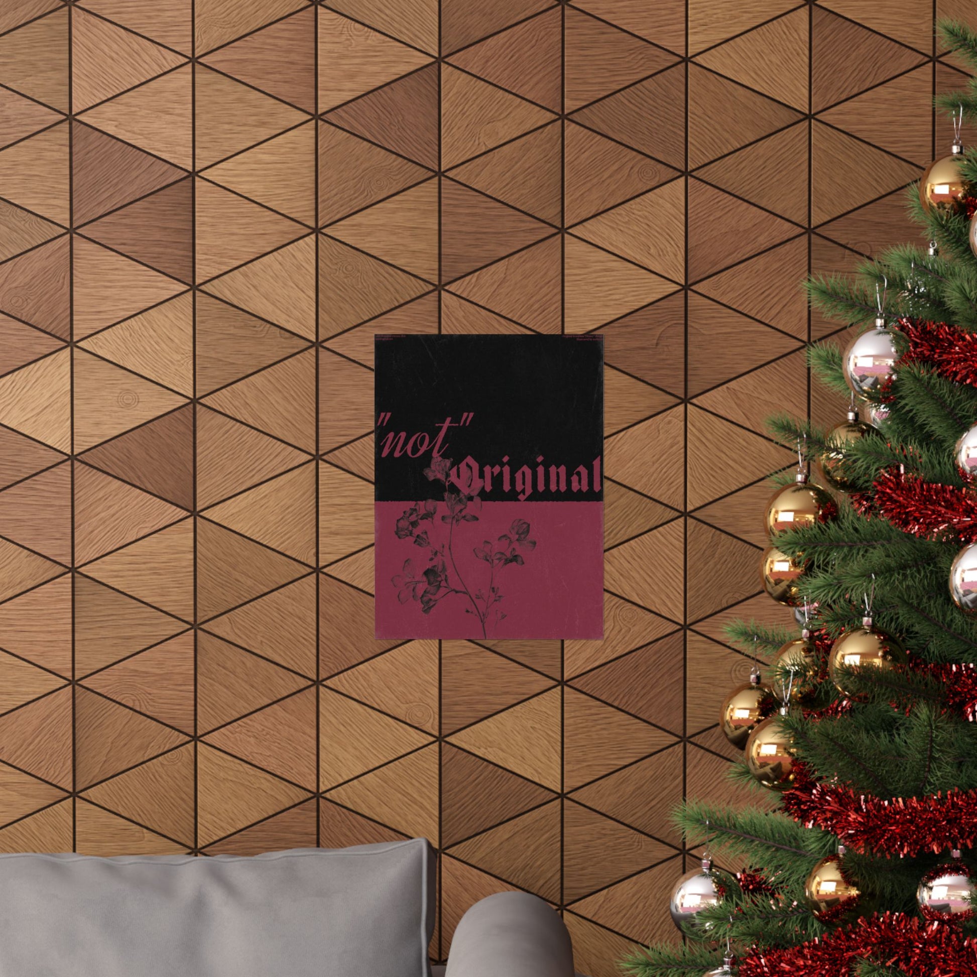 "not" Original - Floral