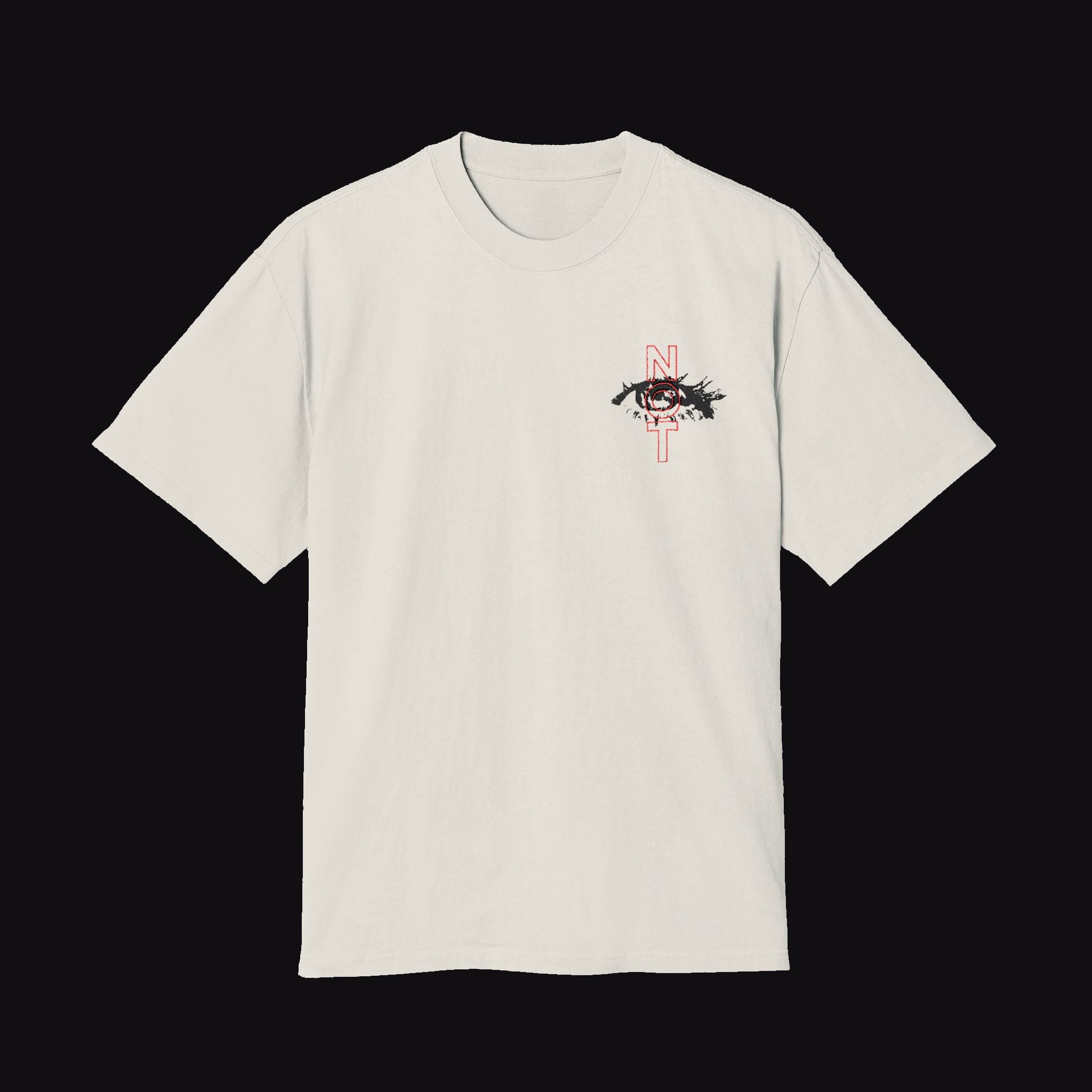 "not" Original - Eye (Minimal Vintage Heavy T-Shirt)