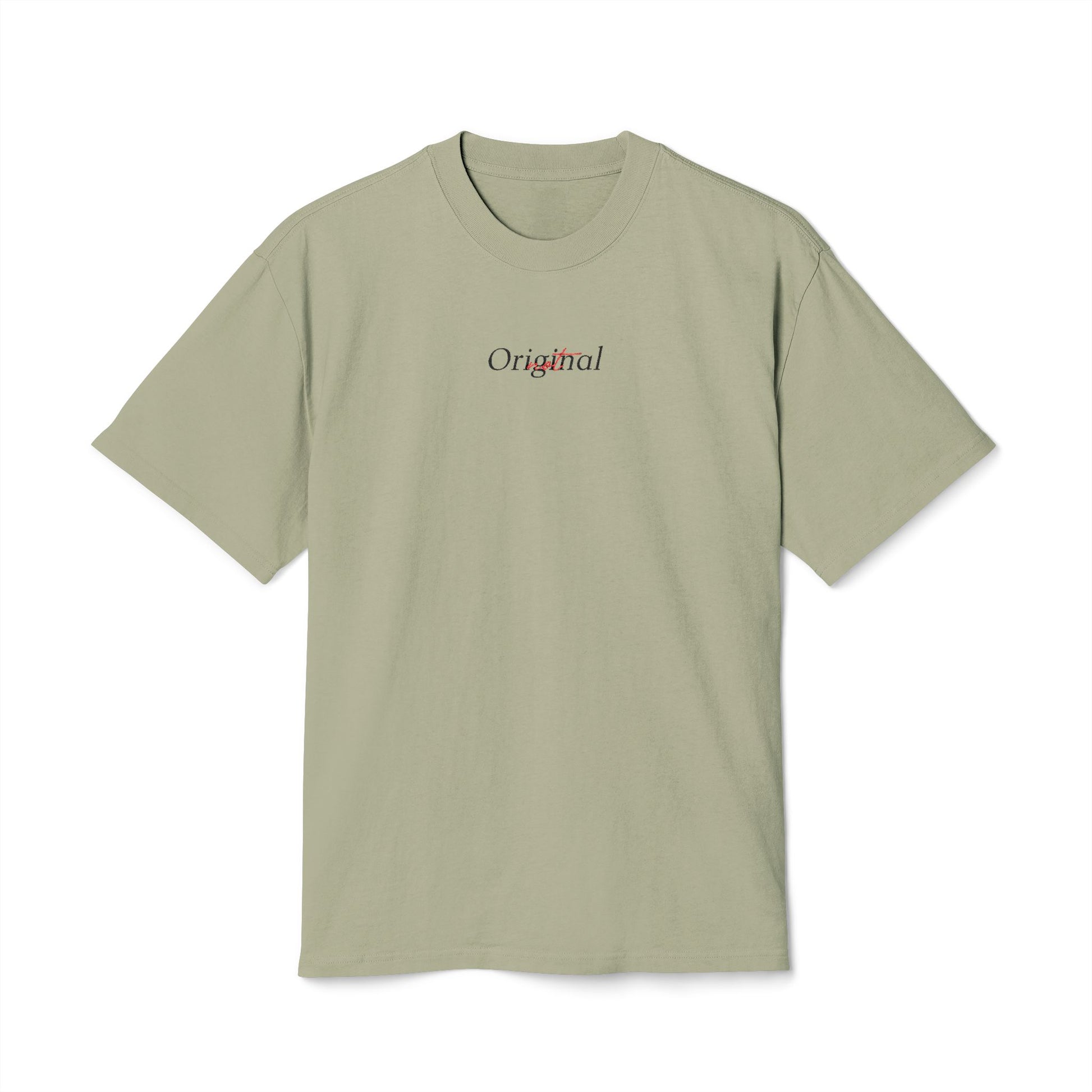 "not" Original - Elegance (Minimal Vintage Heavy T-Shirt)