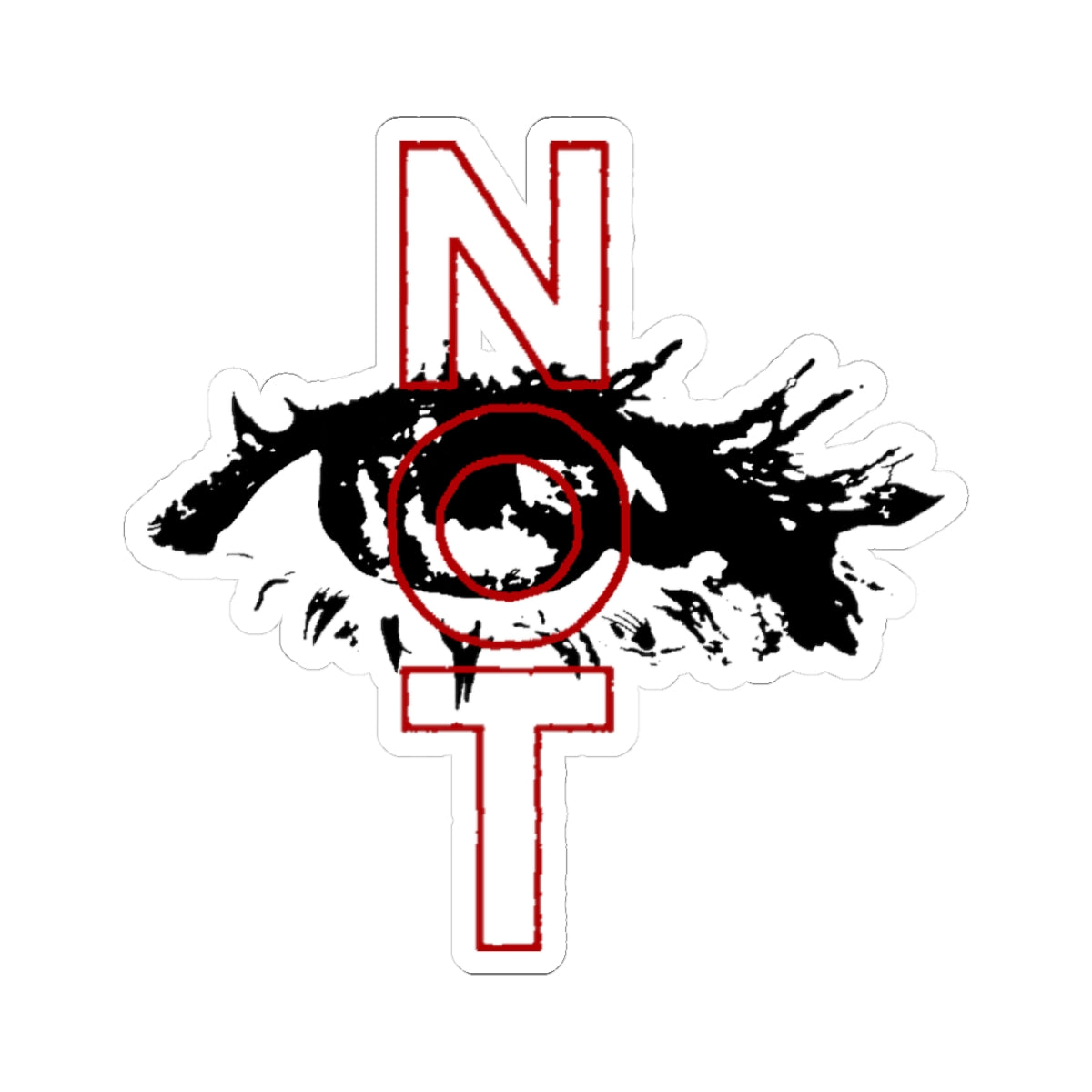 "not" Original - Eye Sticker