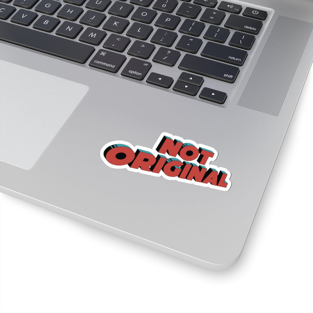 "not" Original - Comic Logo Sticker