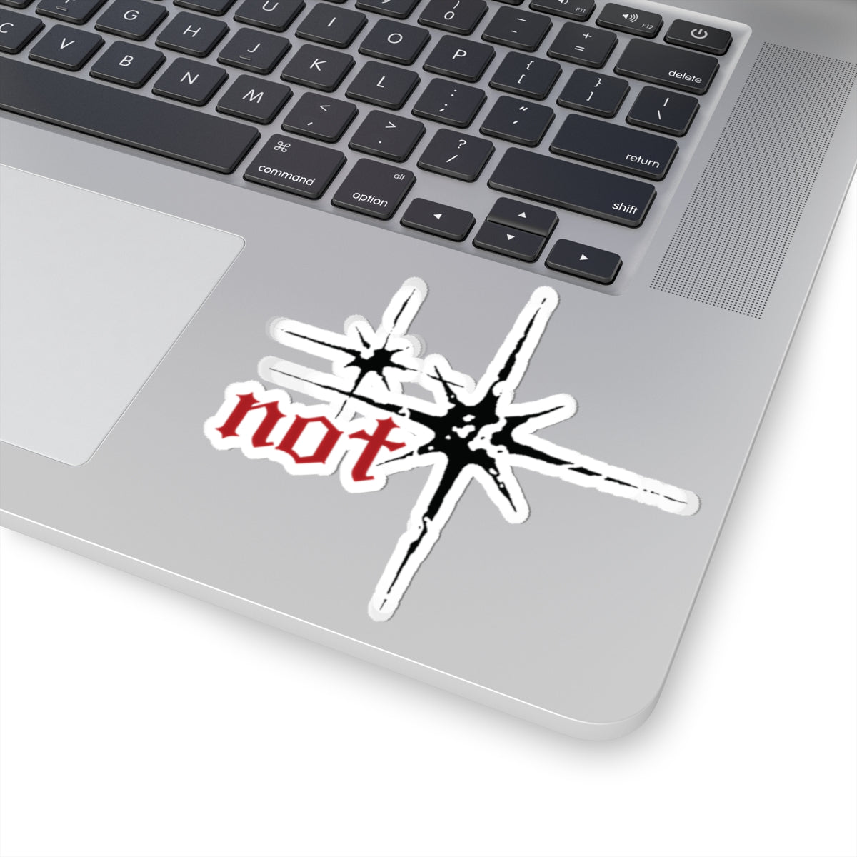 "not" Original - Black Star Sticker