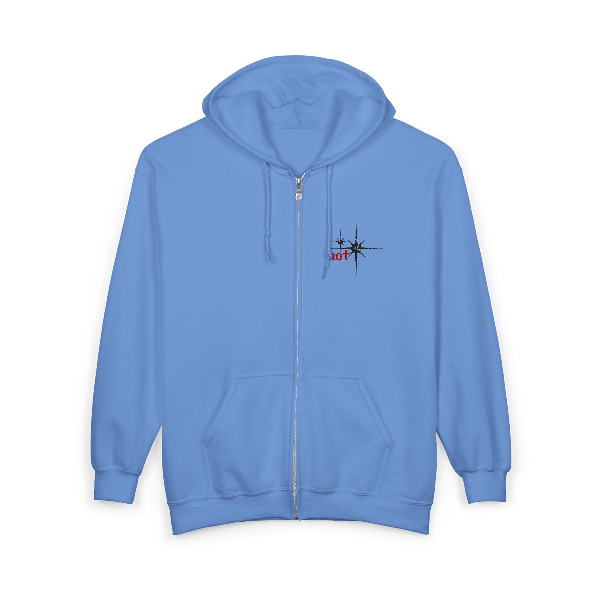 "not" Original - Black Star Zip-Up Hoodie