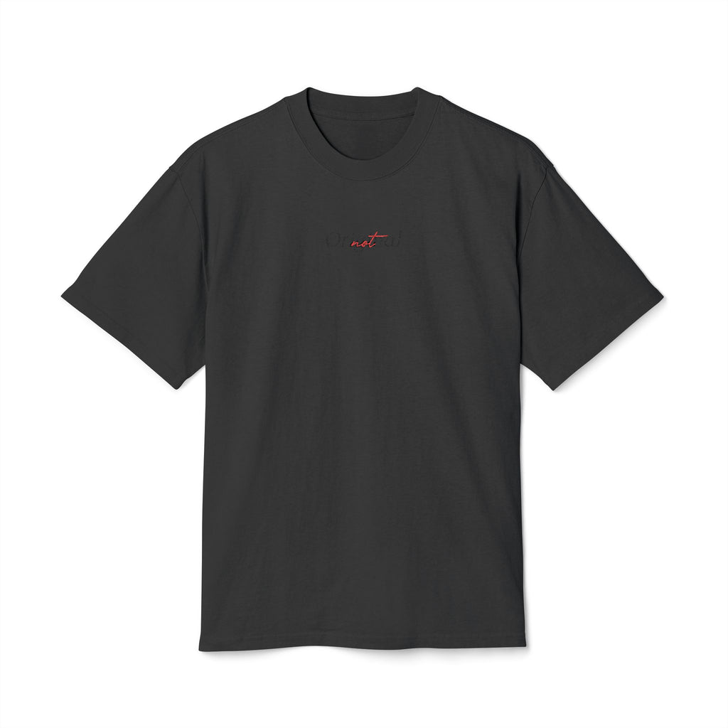 "not" Original - Elegance (Minimal Vintage Heavy T-Shirt)