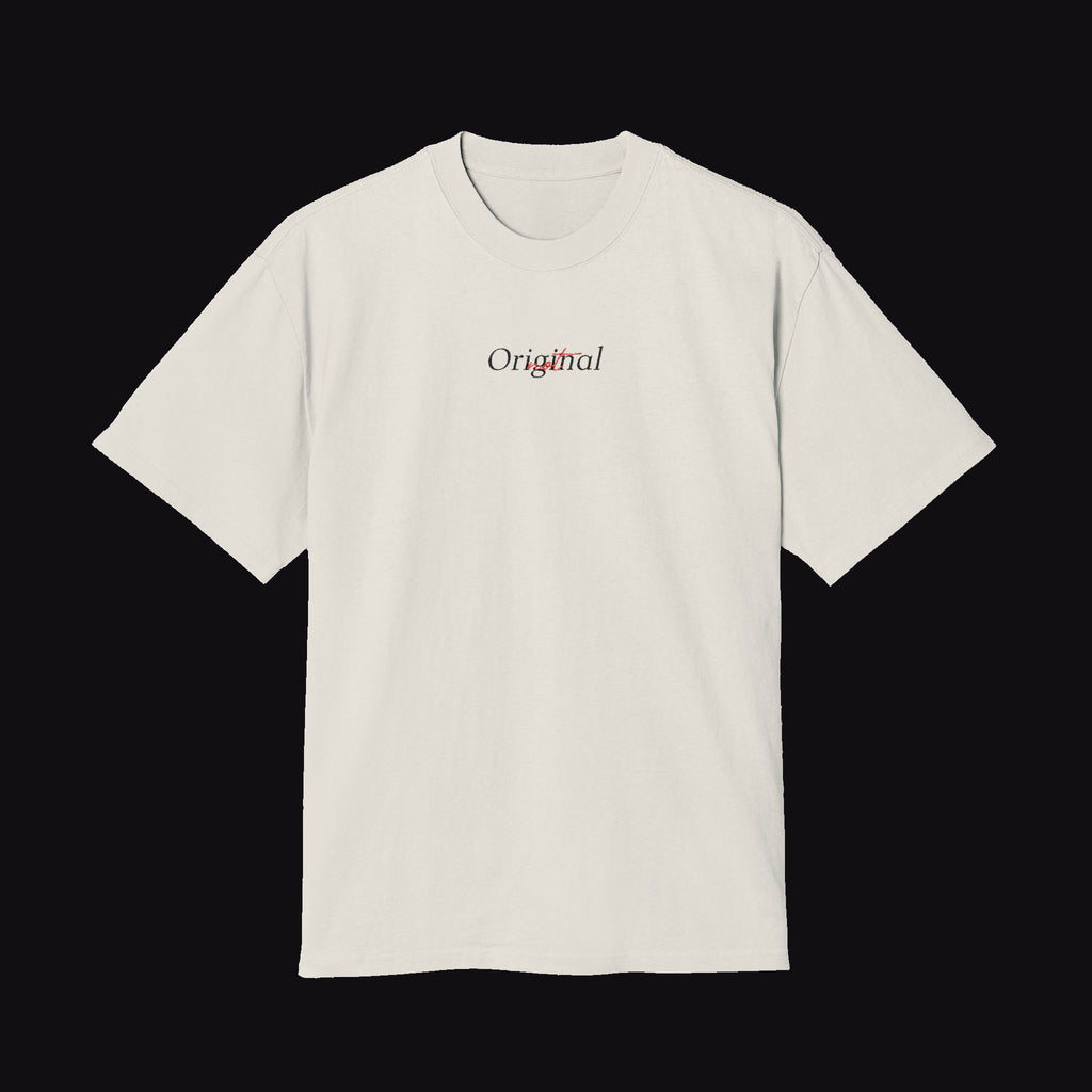 "not" Original - Elegance (Minimal Vintage Heavy T-Shirt)